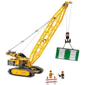 LEGO 樂高 城市組 履帶式起重機7632-玩具-亞馬遜