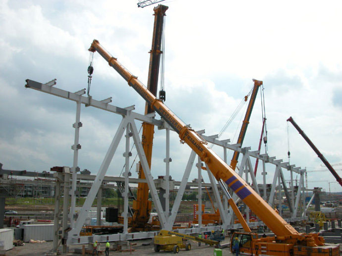 Schmidbauer KG 吊車吊裝鋼結構