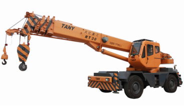天億重工RT30越野輪胎起重機(jī) 靈活與力量的卓越結(jié)合