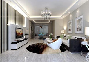 另一番滋味 專屬客廳裝修效果圖，為生活增添色彩